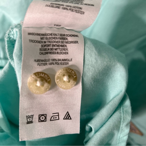 Columbia Shirt Mens XL PFG Fishing Casual Short Sleeve Button Up Pockets Vented - Picture 9 of 10